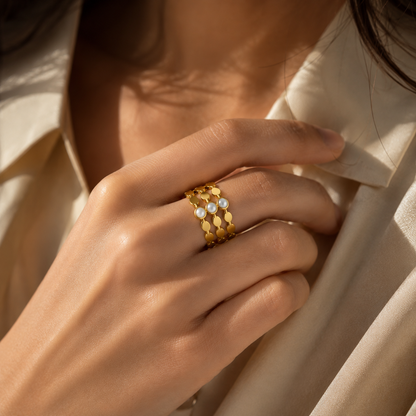 Dot Elegant Ring