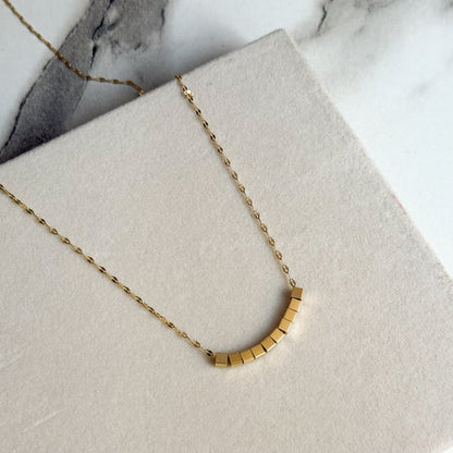 Cubic Square Charm Pendant