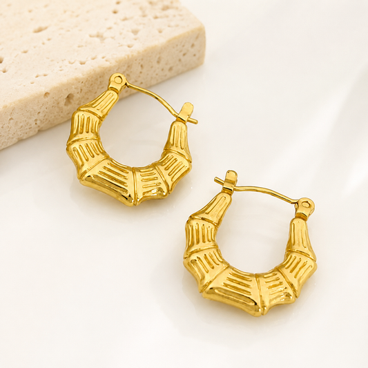 Golden Bamboo Hoop