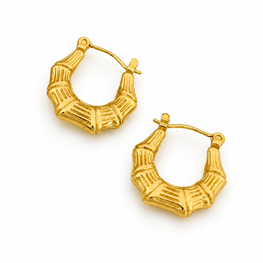 Golden Bamboo Hoop