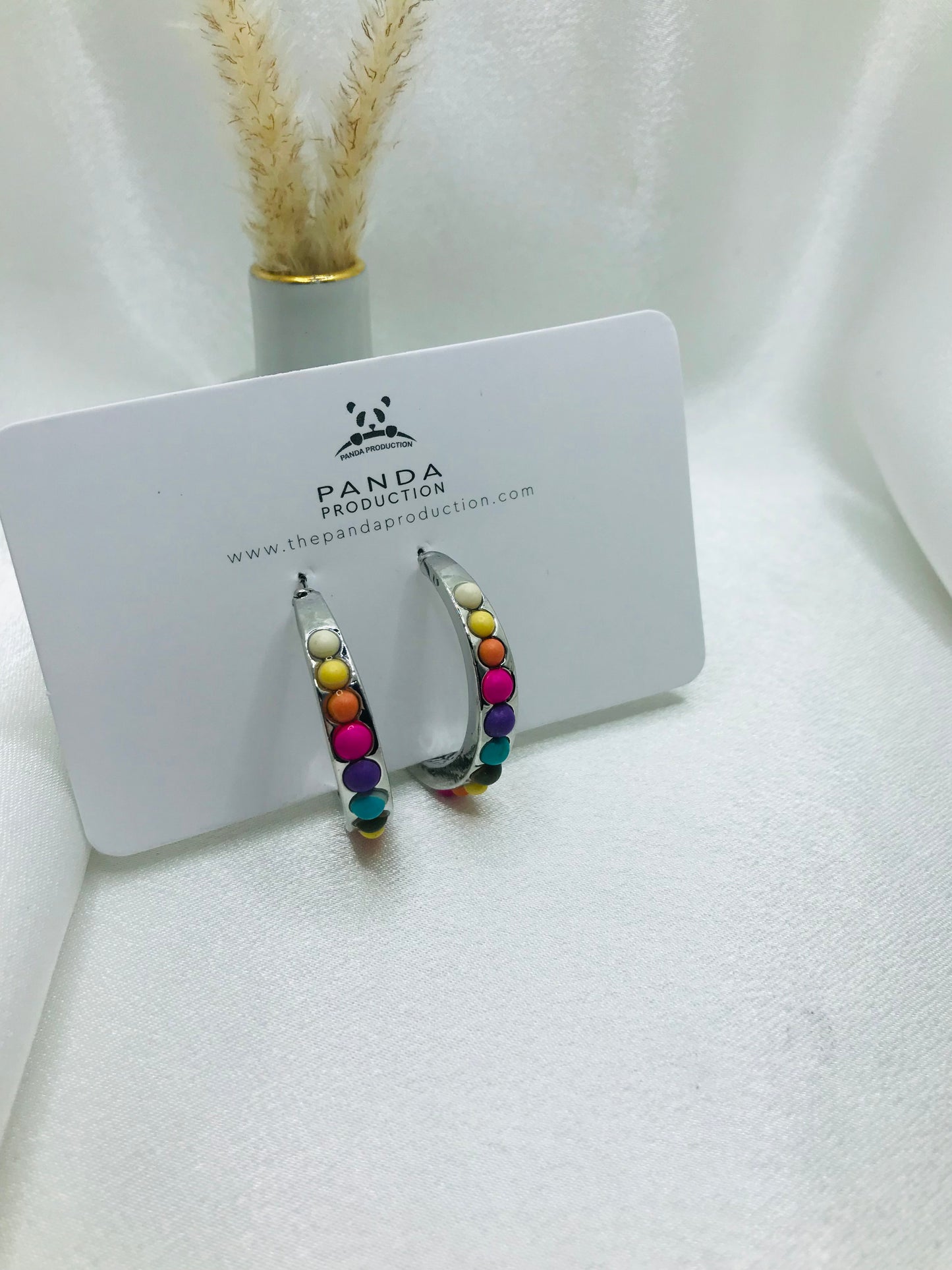 Colorful Hoop Earrings