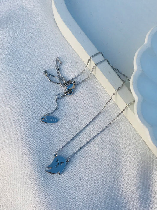 Minimal Bow Pendant