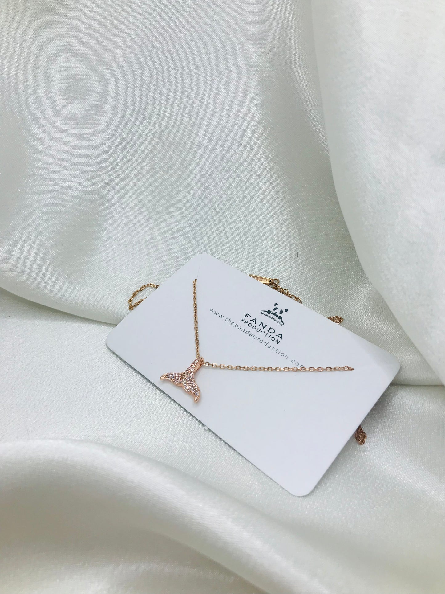 Rose Gold Fishtail Pendant