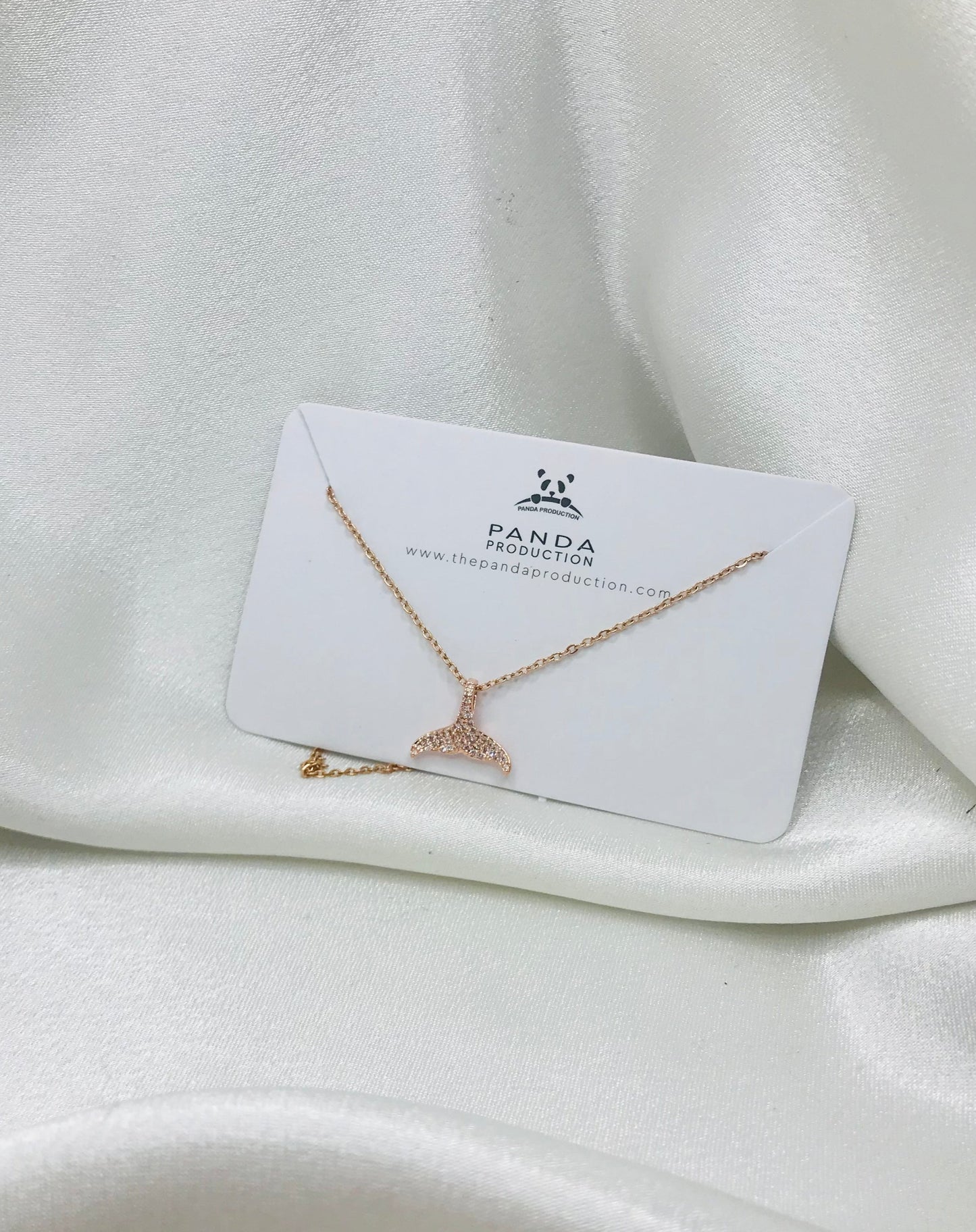 Rose Gold Fishtail Pendant