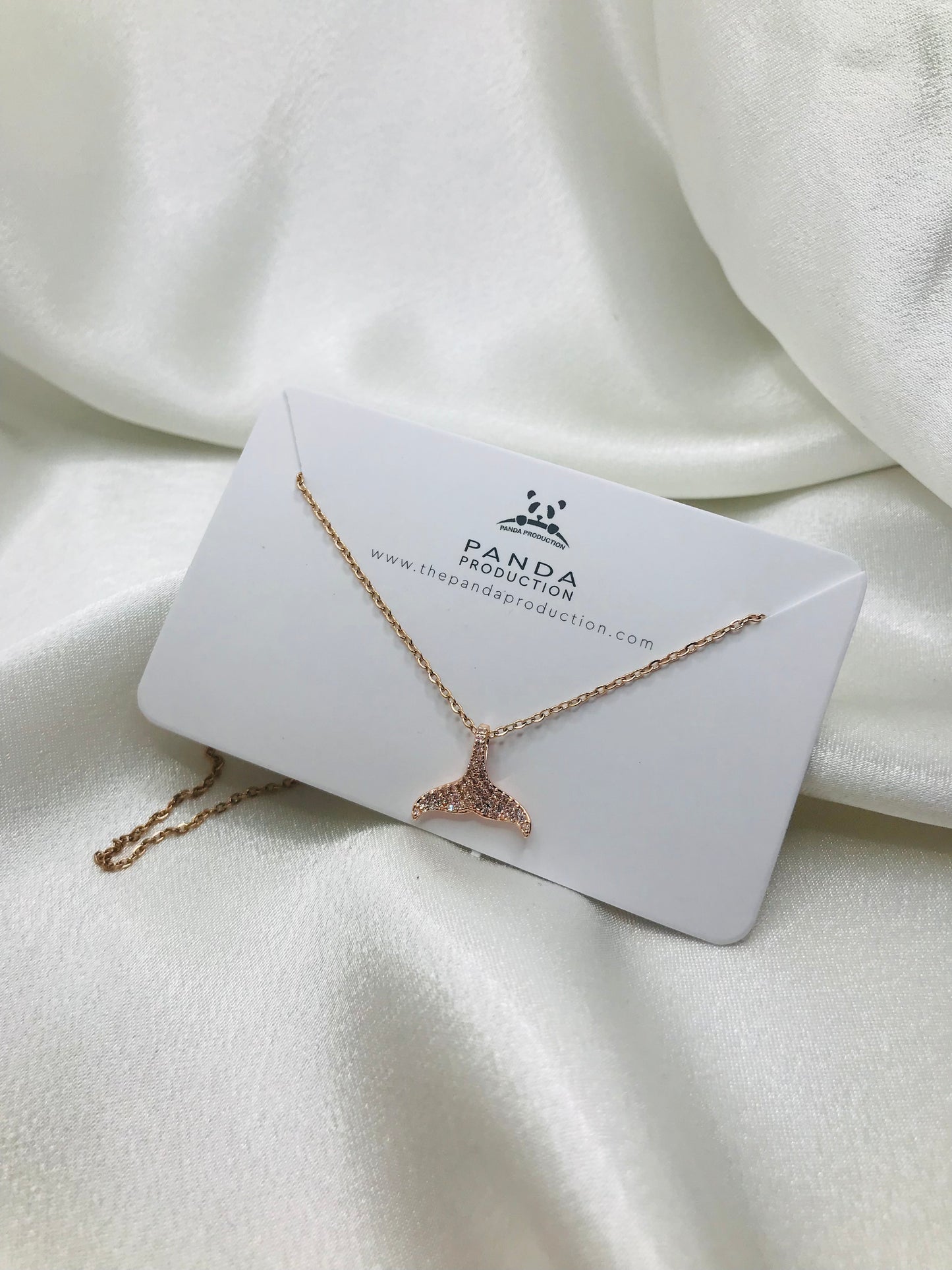 Rose Gold Fishtail Pendant