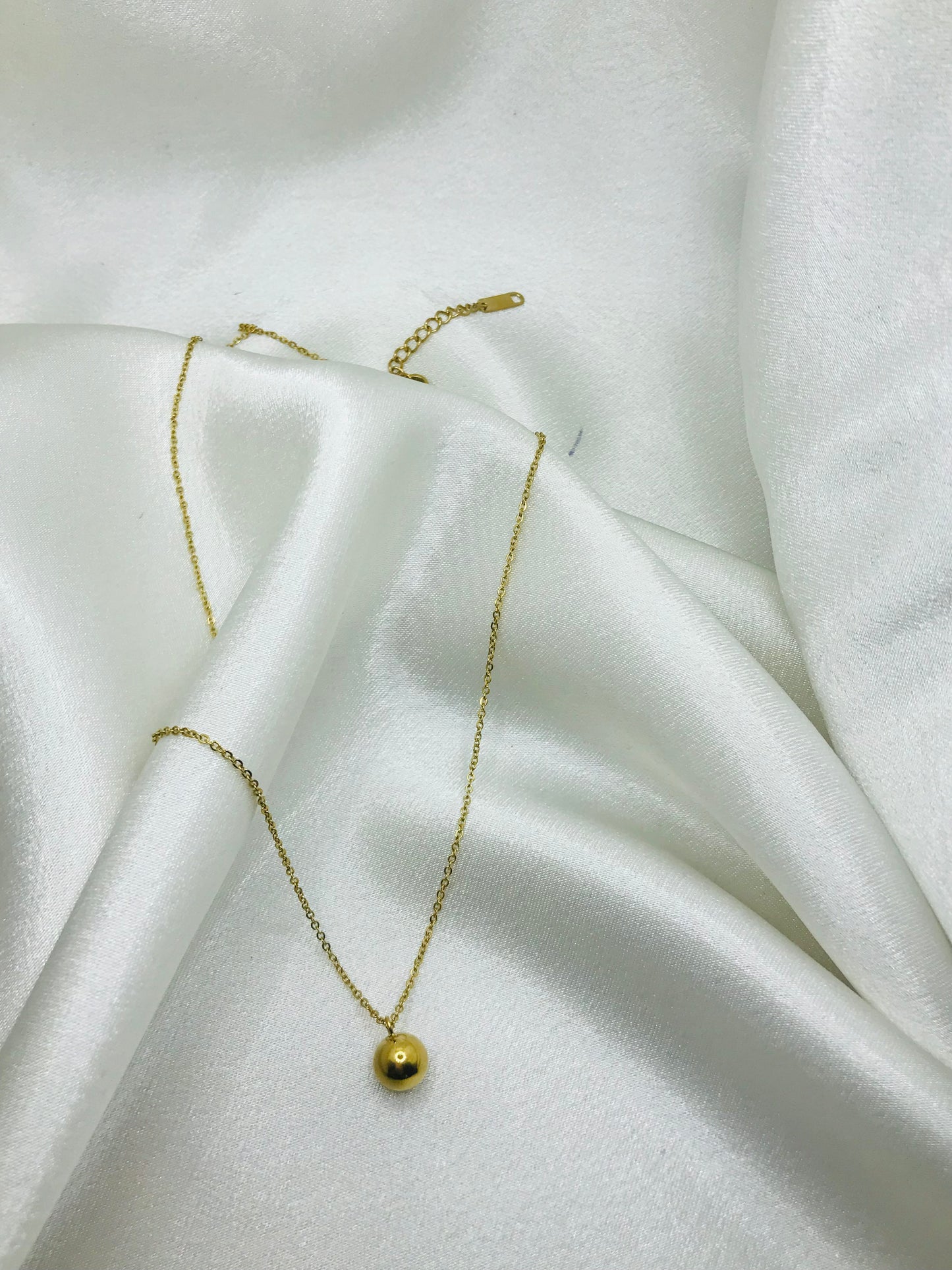 Gold Ball Pendant