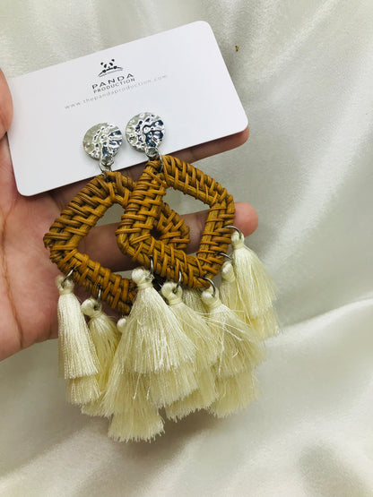 Long Tassel Earrings