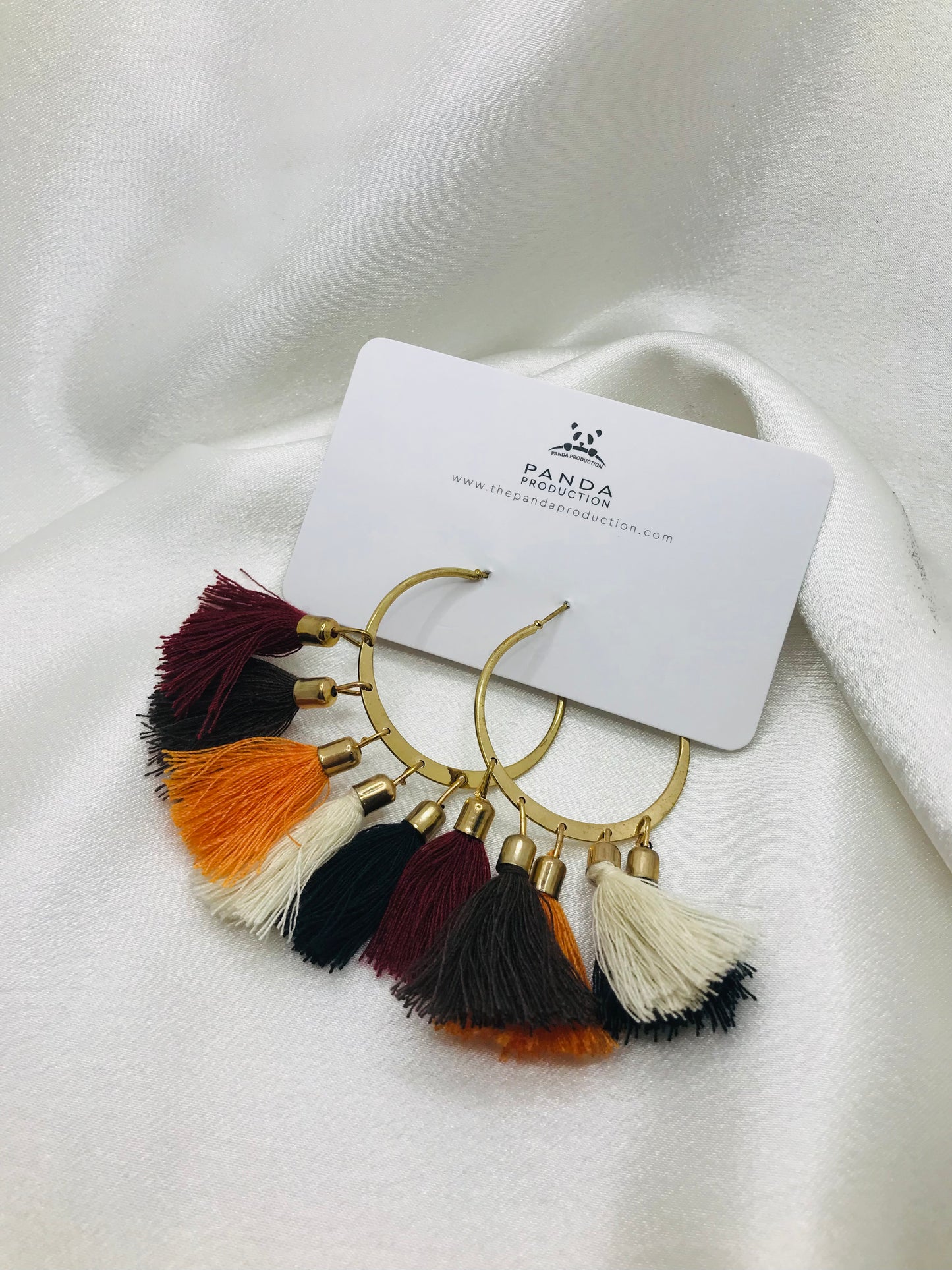 Multicolor Tassel Earrings