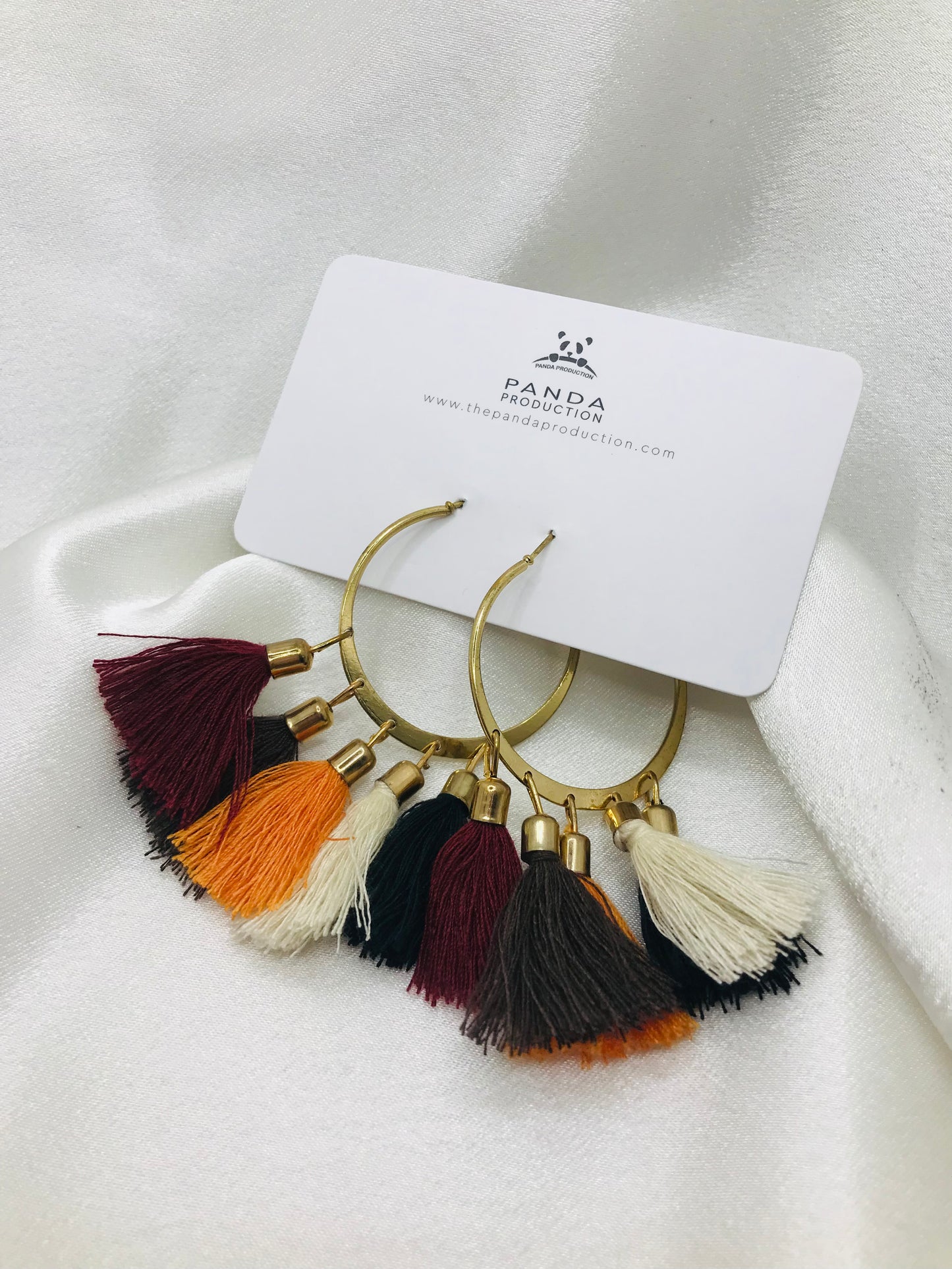 Multicolor Tassel Earrings