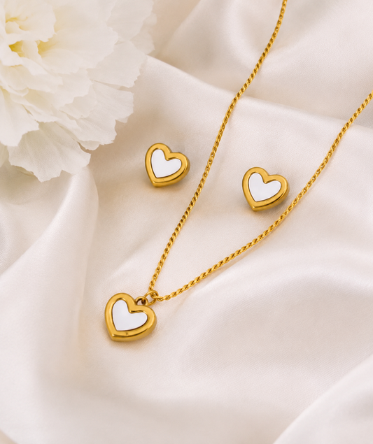 Ivory Heart Set