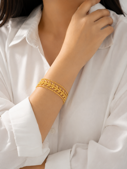Leaf Vine Bangle