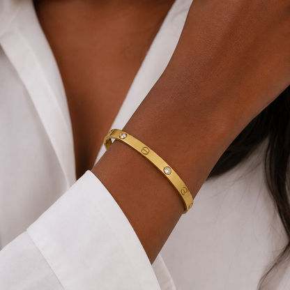Luxe Crystal Bangle