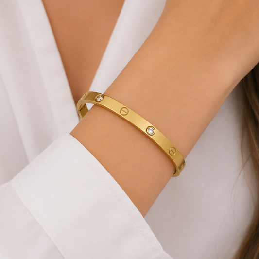 Luxe Crystal Bangle