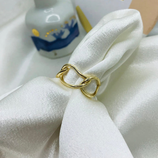 Intertwined Gold Ring
