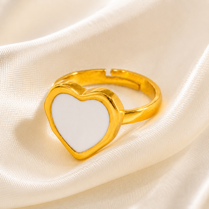 Ivory Heart Ring