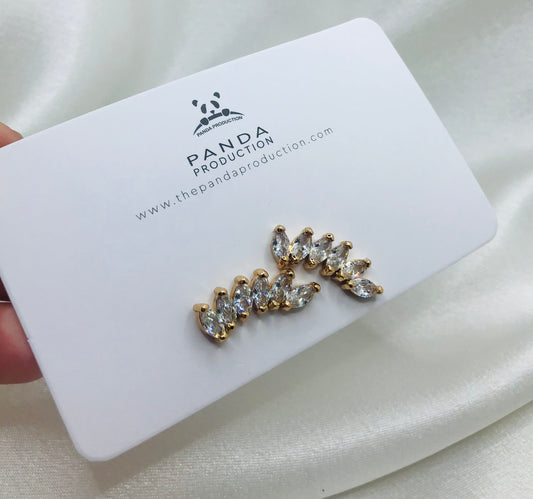 Marquise Diamond Stud