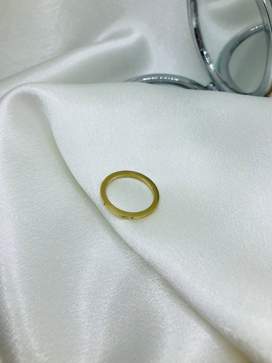 Minimalist Gold Band Ring