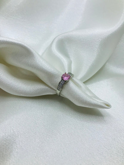 Pink Gemstone Ring