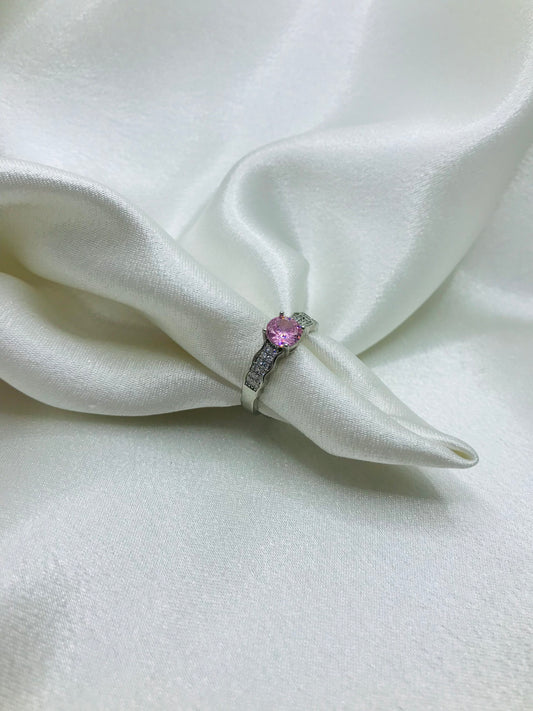 Pink Gemstone Ring