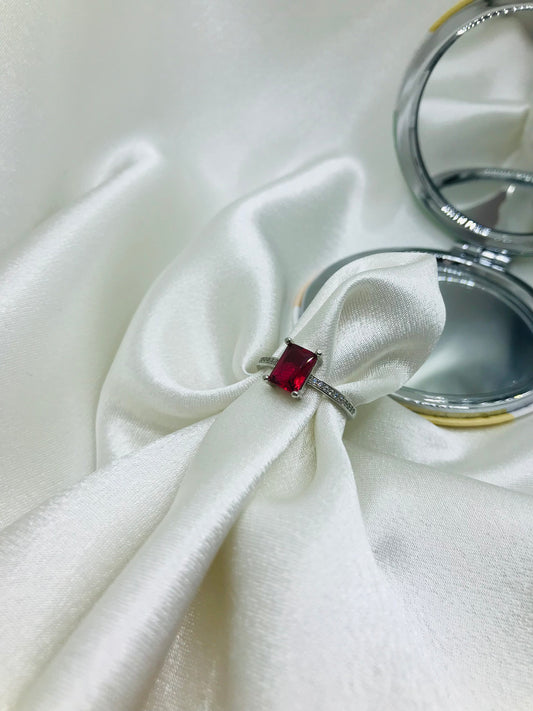 Red Gemstone Ring