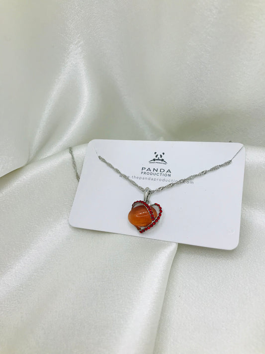Stone Heart Pendant