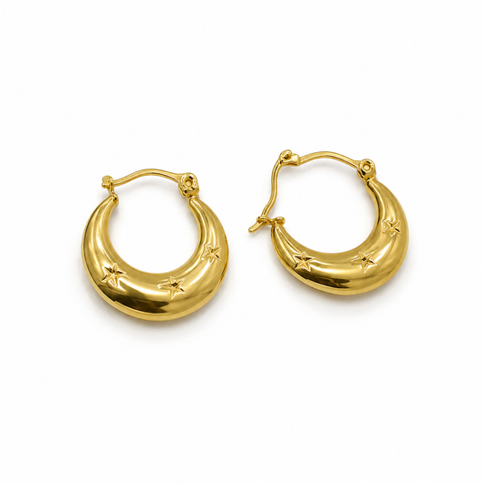 Star Embossed design Hoop