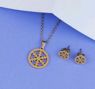Snow Flake Gold Jewelry
