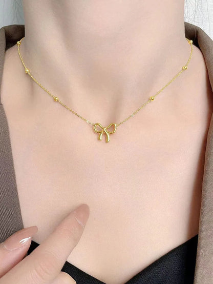Bow stainless Pendent